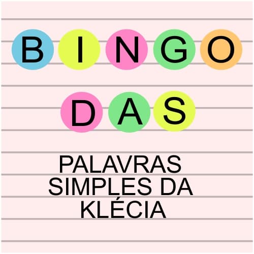 Bingo das Palavras