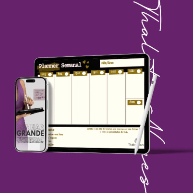 Combo Mulher Real - Ebook + Planner - Thalita nunes